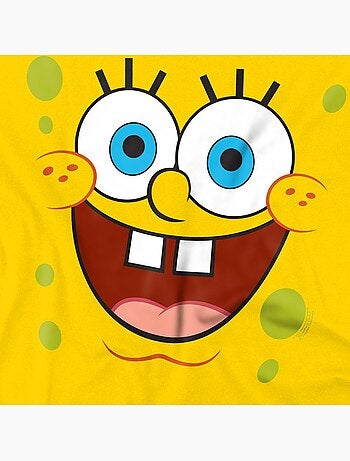 SpongeBob SquarePants - Camiseta Goofy Smile Cara para Hombre