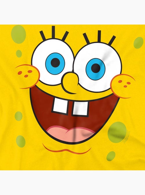 SpongeBob SquarePants - Camiseta Goofy Smile Cara para Hombre - Kiabi