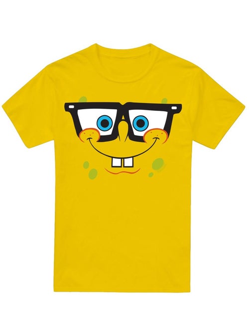 SpongeBob SquarePants - Camiseta Nerd Cara para Hombre - Kiabi SpongeBob SquarePants - Camiseta Nerd Cara para Hombre - Kiabi