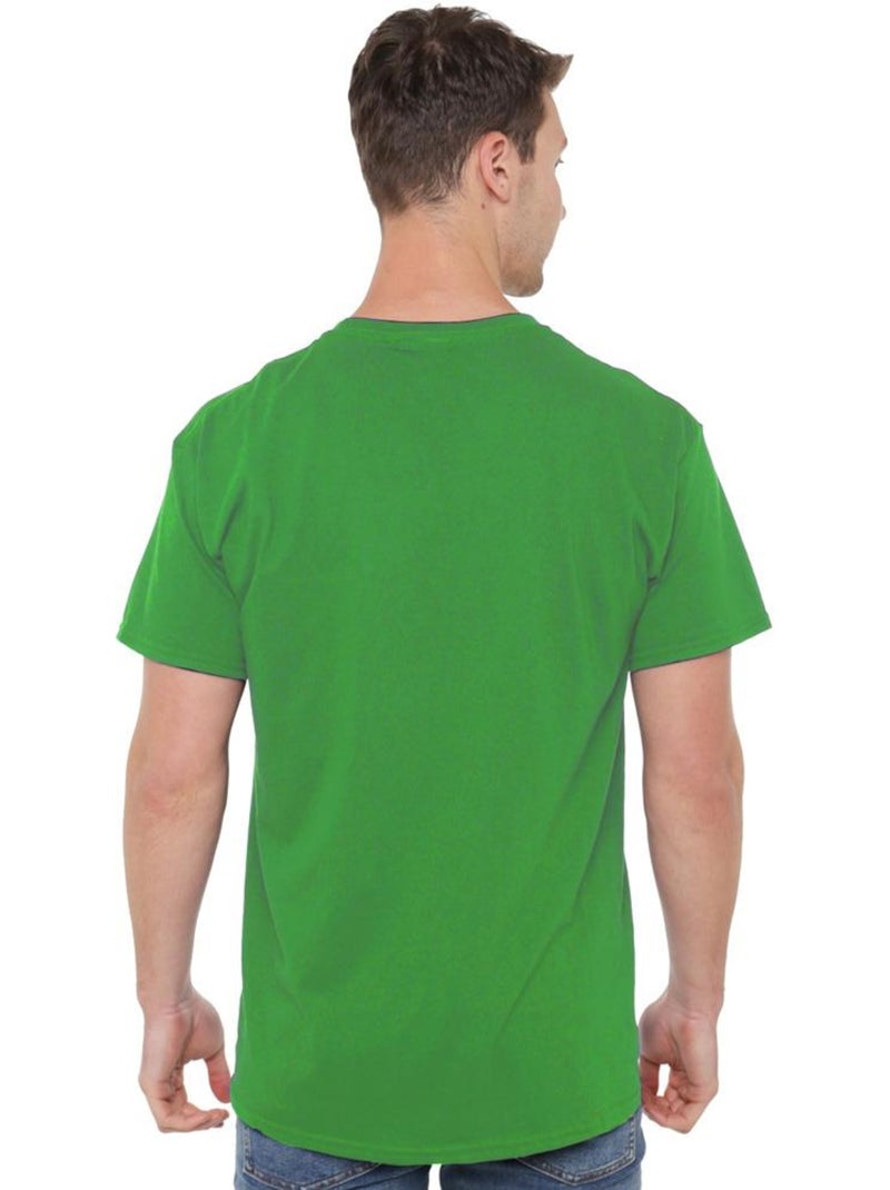 SpongeBob SquarePants - Camiseta Sinister de Plankton Cara para Hombre Verde esmeralda - Kiabi