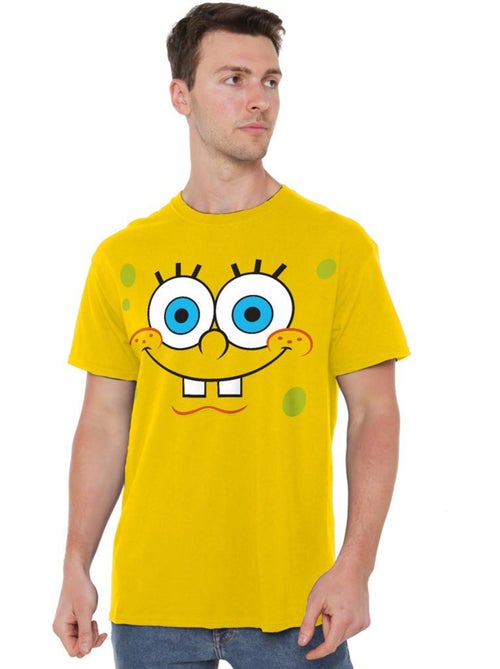 SpongeBob SquarePants - Camiseta Smiling Cara para Hombre - Kiabi