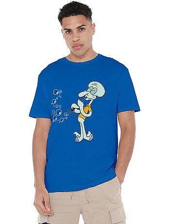 SpongeBob SquarePants - Camiseta Squidward's Clarinet para Hombre