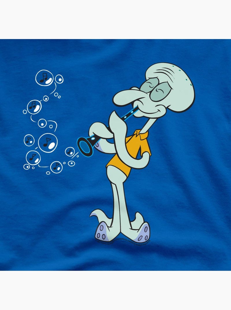 SpongeBob SquarePants - Camiseta Squidward's Clarinet para Hombre Azul real - Kiabi