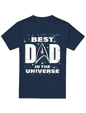 Star Trek - Camiseta Best Dad in the Universe Día del Padre para Hombre