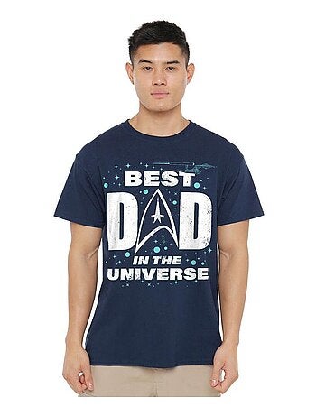 Star Trek - Camiseta Best Dad in the Universe Día del Padre para Hombre