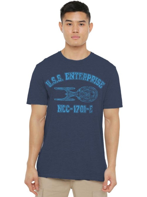 Star Trek - Camiseta Enterprise E Athletic para Adultos Unisex - Kiabi Star Trek - Camiseta Enterprise E Athletic para Adultos Unisex - Kiabi
