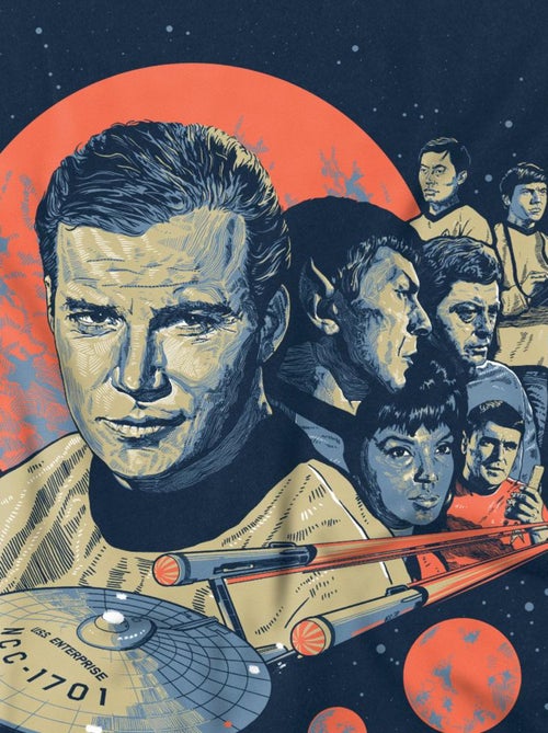 Star Trek - Camiseta Póster para Hombre - Kiabi