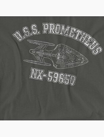 Star Trek - Camiseta Prometheus Athletic para Adultos Unisex