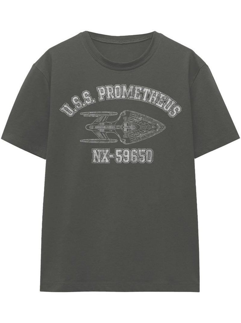 Star Trek - Camiseta Prometheus Athletic para Adultos Unisex Gris negro - Kiabi