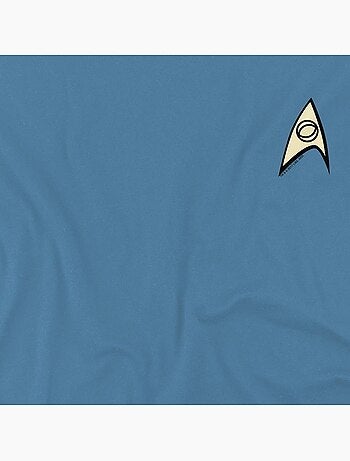 Star Trek - Camiseta Science Uniform Aluminio para Hombre