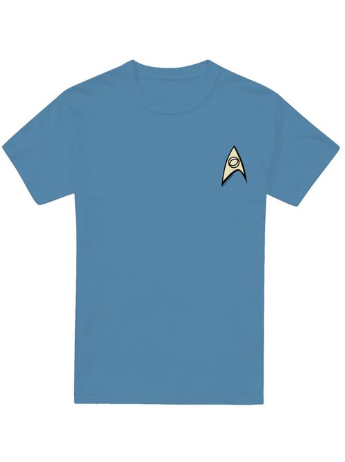 Star Trek - Camiseta Science Uniform Aluminio para Hombre - Kiabi