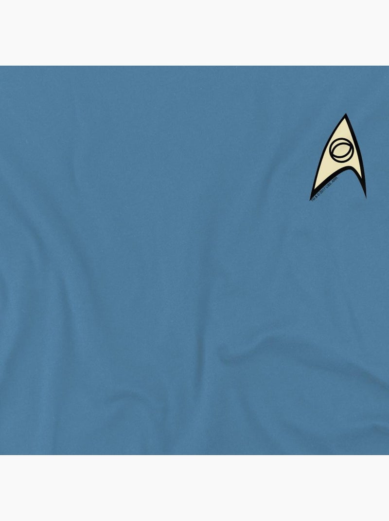 Star Trek - Camiseta Science Uniform Aluminio para Hombre Azul cielo - Kiabi
