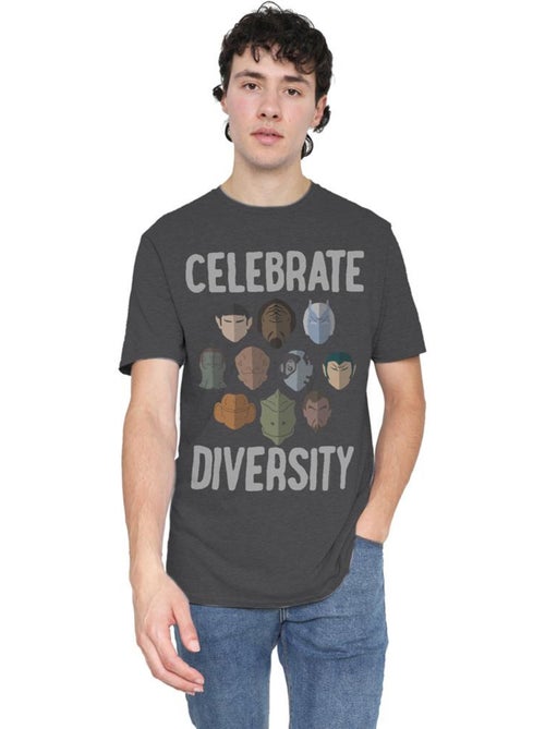 Star Trek - Camiseta The Celebrate Diversity para Adultos Unisex - Kiabi