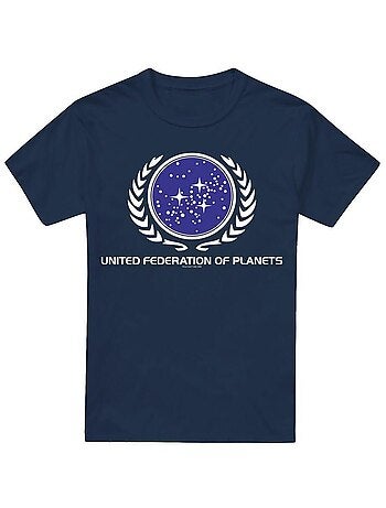 Star Trek - Camiseta United Federation Logotipo para Hombre