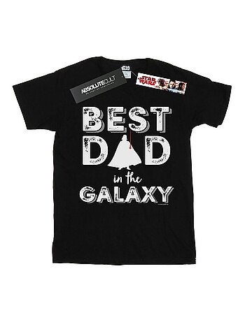Star Wars - Camiseta Best Dad In The Galaxy para Hombre