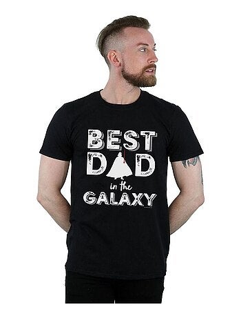 Star Wars - Camiseta Best Dad In The Galaxy para Hombre
