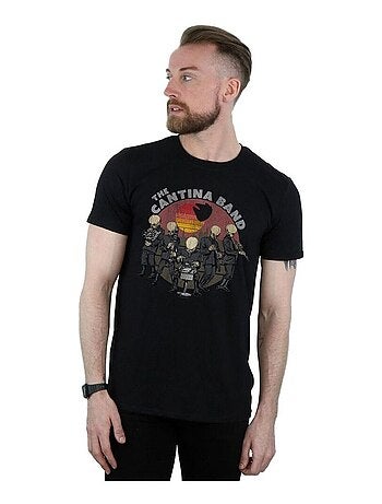 Star Wars - Camiseta Cantina Band para Hombre