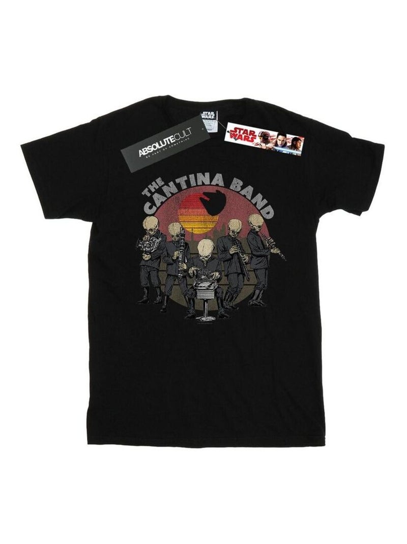 Star Wars - Camiseta Cantina Band para Hombre Negro - Kiabi