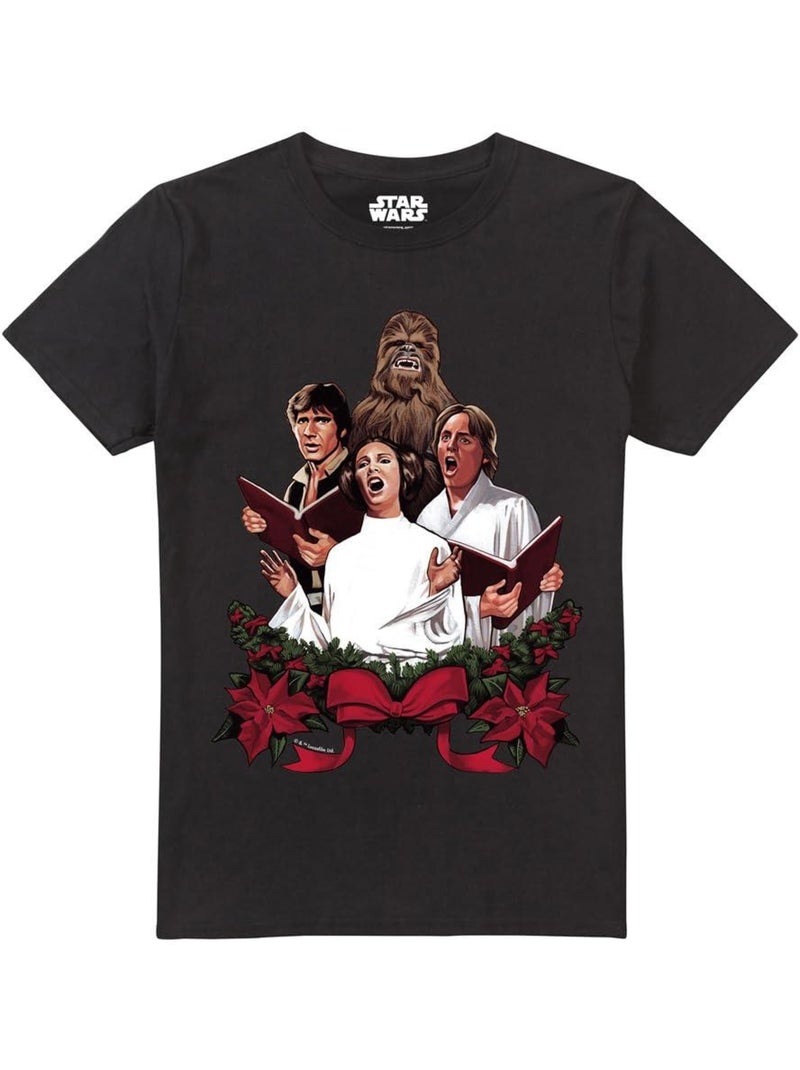 Star Wars - Camiseta Carol Singers para Hombre Negro - Kiabi