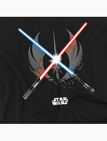 Star Wars - Camiseta Crossed Blades para Hombre