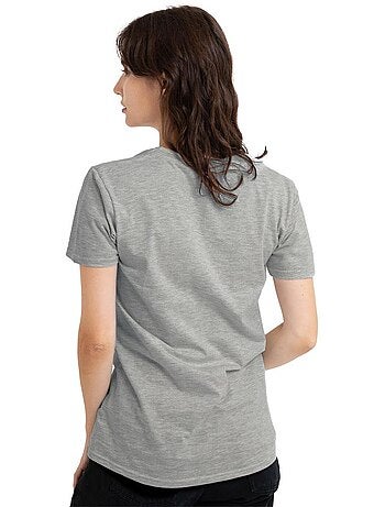 Star Wars - Camiseta de BB-8 Diseño Abstracto de Jaspeado para Mujer