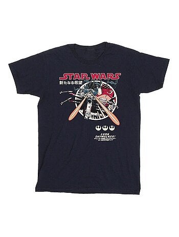 Star Wars - Camiseta de Luke Manga para Hombre
