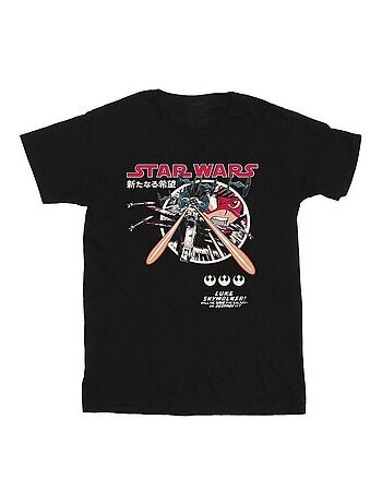 Star Wars - Camiseta de Luke Manga para Hombre