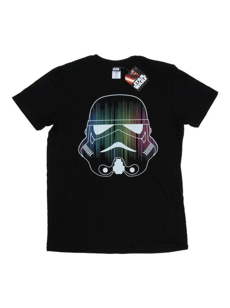 Star Wars - Camiseta de Stormtrooper Vertical para Hombre Negro - Kiabi