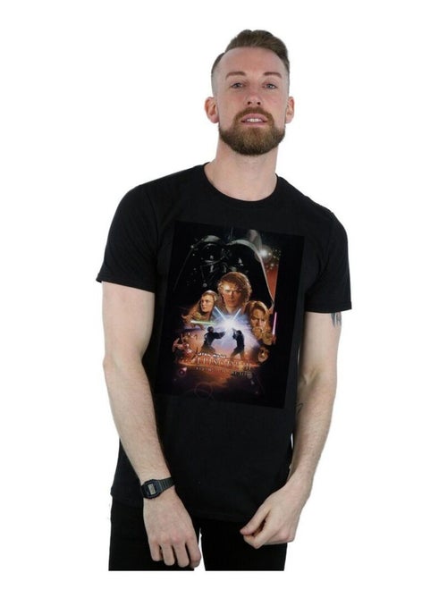 Star Wars - Camiseta Episode III Póster de la Película para Hombre - Kiabi