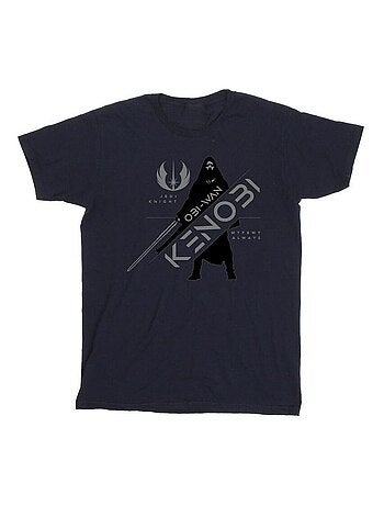Star Wars - Camiseta Jedi Knight de Obi Wan Kenobi para Hombre