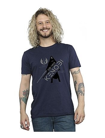 Star Wars - Camiseta Jedi Knight de Obi Wan Kenobi para Hombre