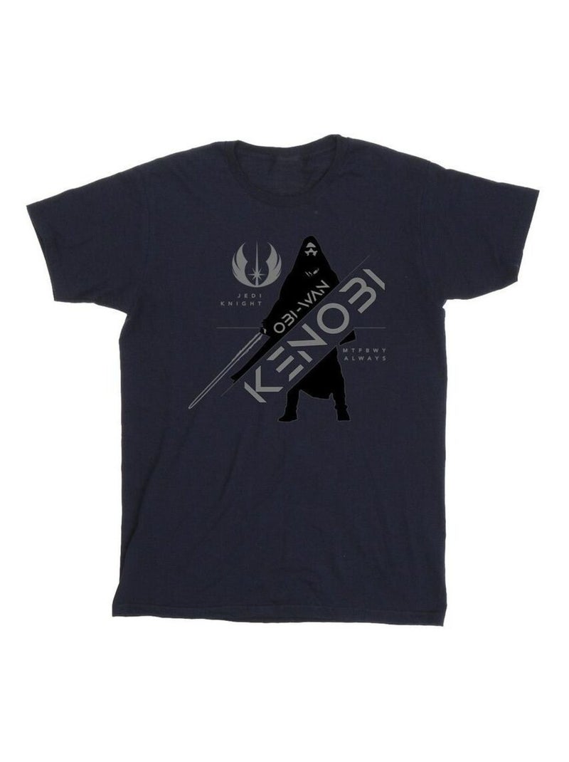 Star Wars - Camiseta Jedi Knight de Obi Wan Kenobi para Hombre Azul marino - Kiabi