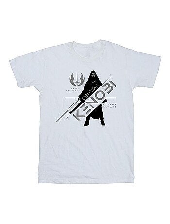 Star Wars - Camiseta Jedi Knight de Obi Wan Kenobi para Hombre