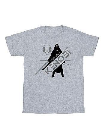 Star Wars - Camiseta Jedi Knight de Obi Wan Kenobi para Hombre