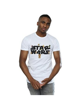 Star Wars - Camiseta Kiddie Logotipo para Hombre