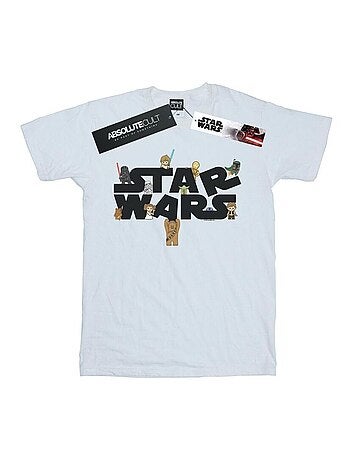 Star Wars - Camiseta Kiddie Logotipo para Hombre
