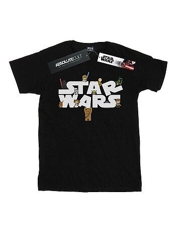 Star Wars - Camiseta Kiddie Logotipo para Hombre
