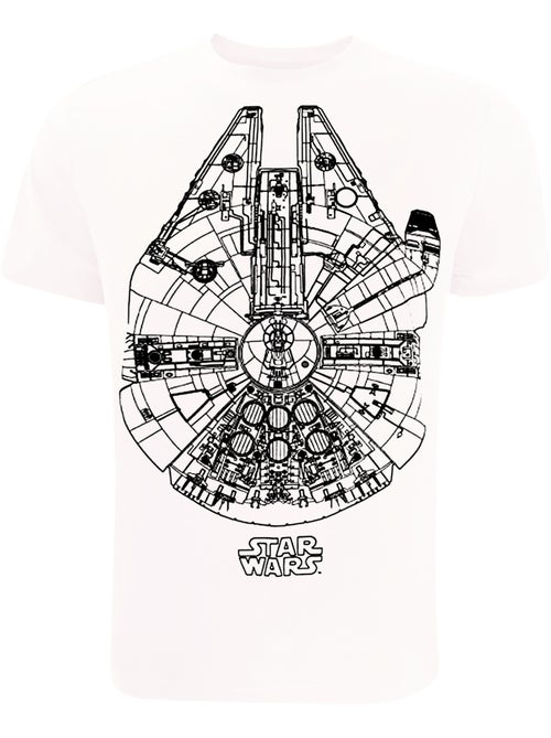 Star Wars - Camiseta Millennium Falcon para Hombre - Kiabi