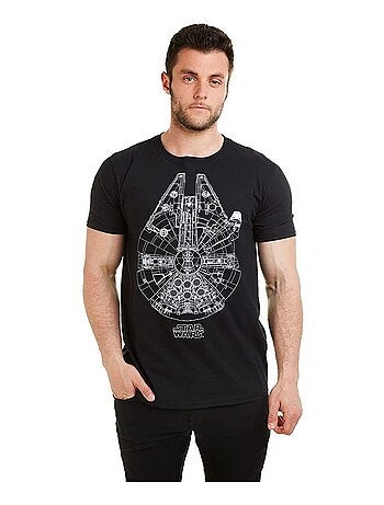 Star Wars - Camiseta Millennium Falcon para Hombre