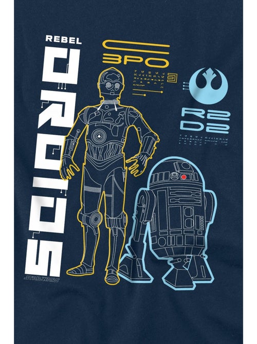 Star Wars - Camiseta Rebel Droids para Hombre - Kiabi