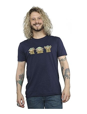 Star Wars - Camiseta The Mandalorian de Grogu Pose para Hombre