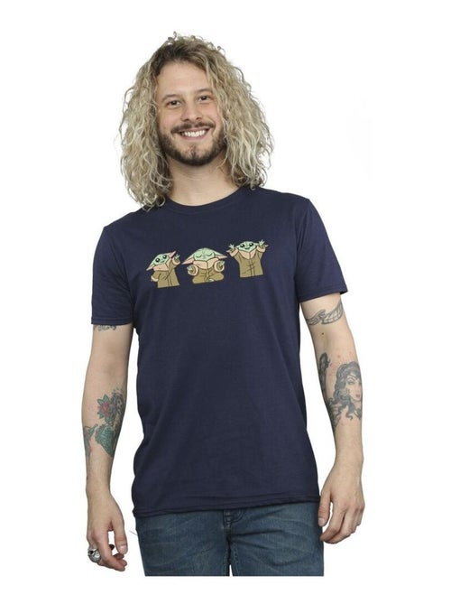 Star Wars - Camiseta The Mandalorian de Grogu Pose para Hombre - Kiabi Star Wars - Camiseta The Mandalorian de Grogu Pose para Hombre - Kiabi