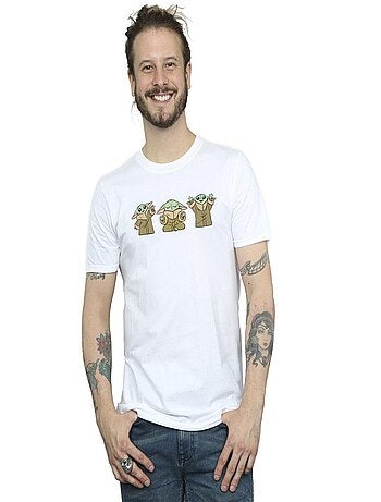 Star Wars - Camiseta The Mandalorian de Grogu Pose para Hombre
