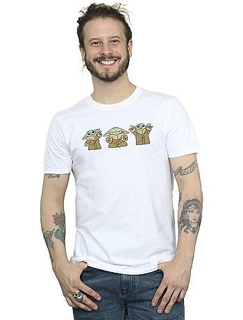 Star Wars - Camiseta The Mandalorian de Grogu Pose para Hombre