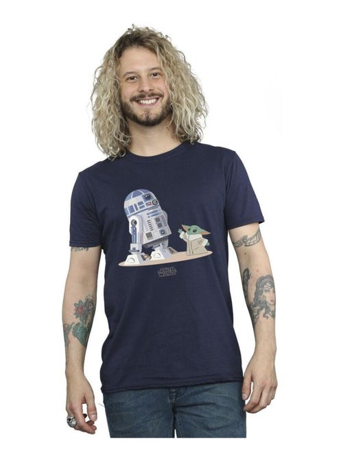 Star Wars - Camiseta The Mandalorian de R2-D2 y Grogu para Hombre - Kiabi
