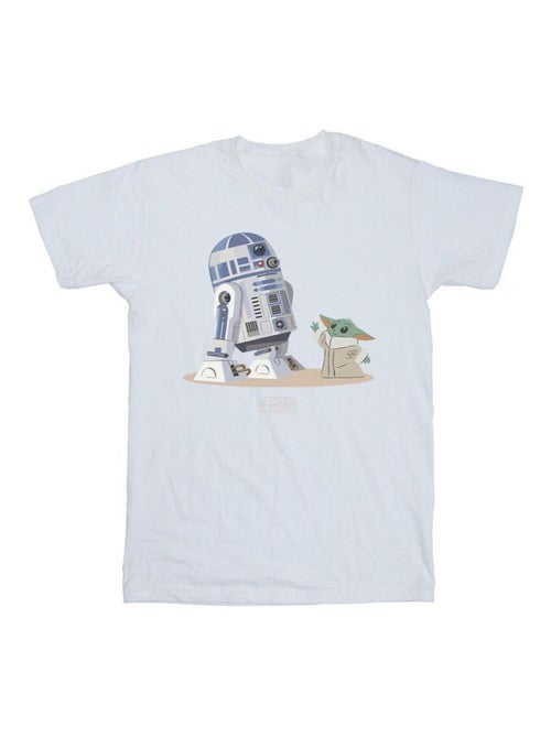 Star Wars - Camiseta The Mandalorian de R2-D2 y Grogu para Hombre - Kiabi Star Wars - Camiseta The Mandalorian de R2-D2 y Grogu para Hombre - Kiabi