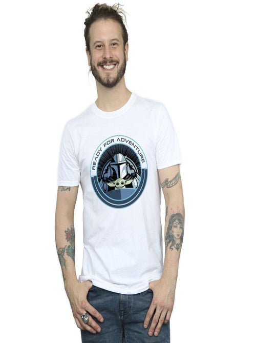 Star Wars - Camiseta The Mandalorian Ready For Adventure de Grogu para Hombre - Kiabi Star Wars - Camiseta The Mandalorian Ready For Adventure de Grogu para Hombre - Kiabi