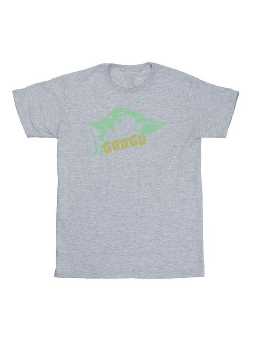 Star Wars - Camiseta The Mandalorian The Child de Grogu Salpicado para Hombre - Kiabi Star Wars - Camiseta The Mandalorian The Child de Grogu Salpicado para Hombre - Kiabi