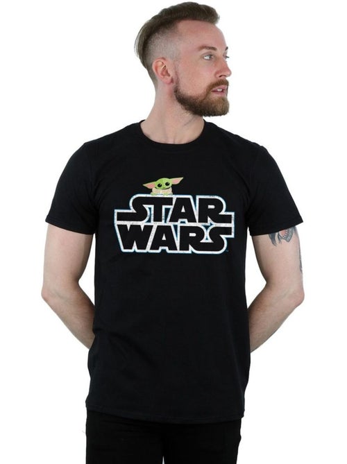 Star Wars - Camiseta The Mandalorian The Child Logotipo para Hombre - Kiabi Star Wars - Camiseta The Mandalorian The Child Logotipo para Hombre - Kiabi