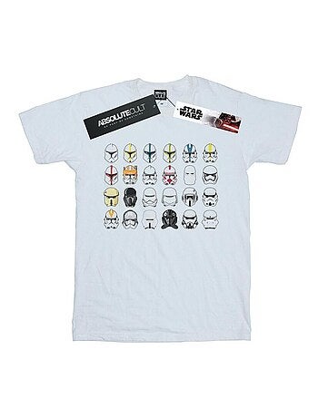 Star Wars - Camiseta Troopers Casco para Hombre